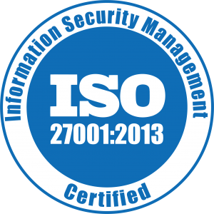 ISO 27001 Certified